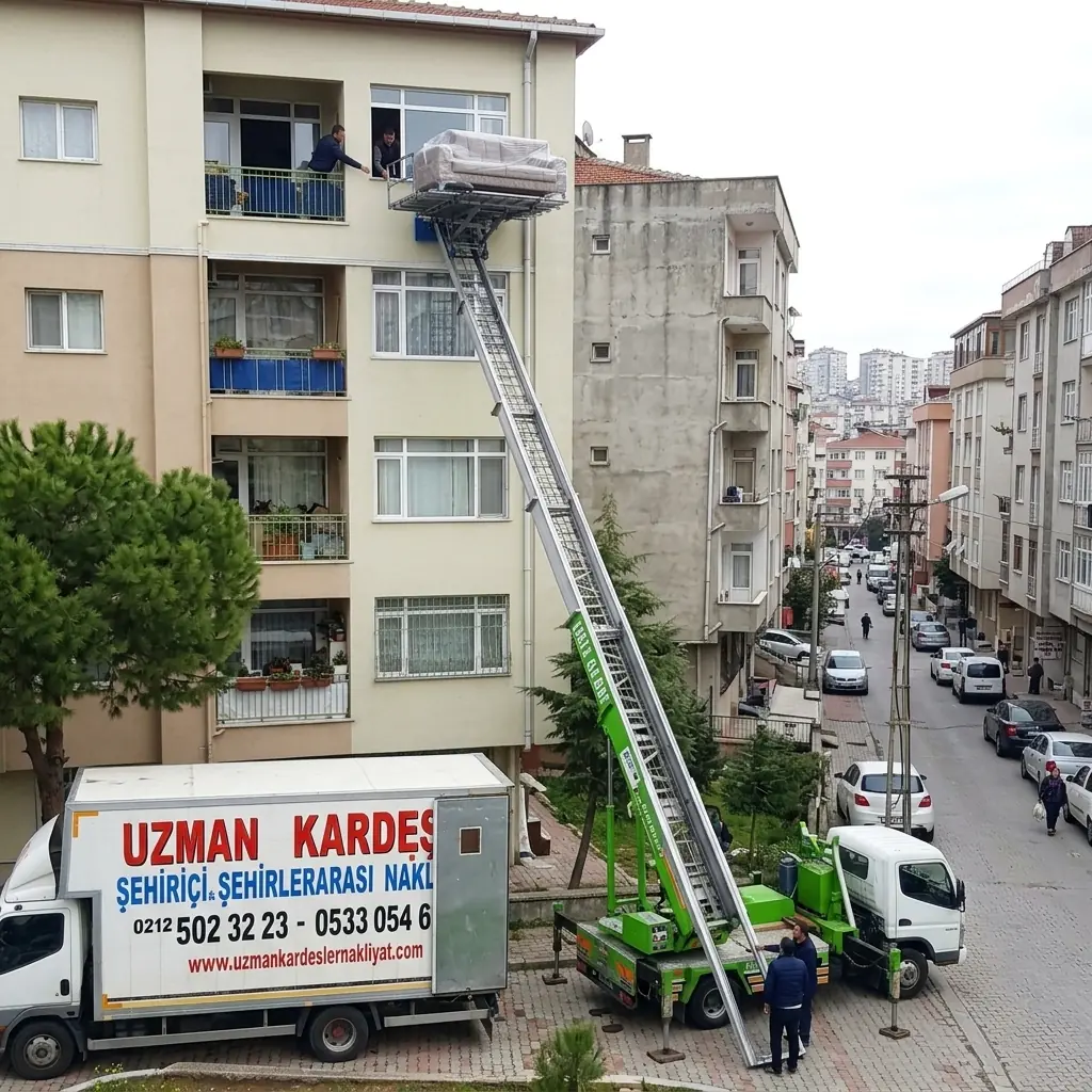 Elit Nakliyat asansörlü taşıma